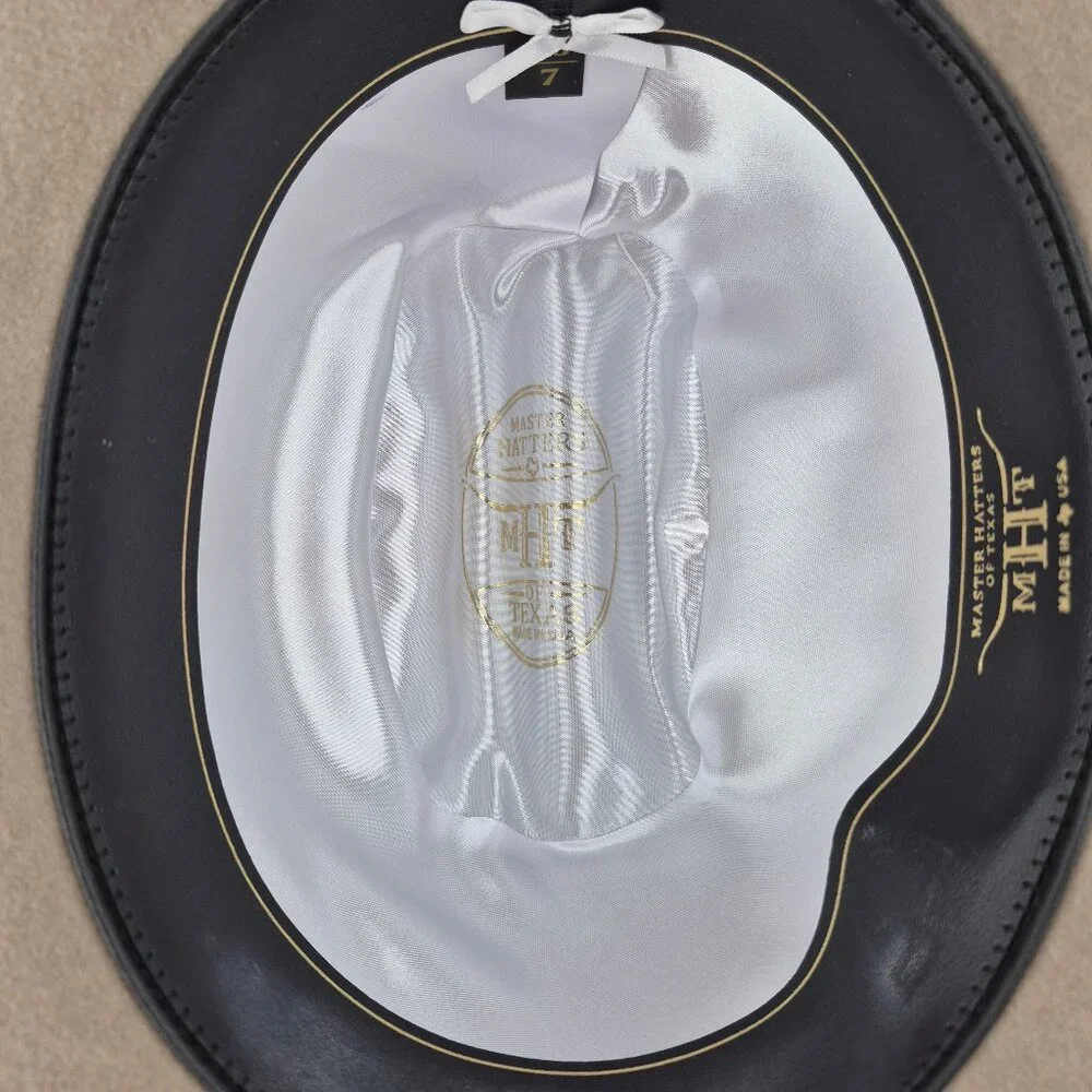 Master Hatters 3X Fawn Ruidosa Two Tone Wool Cowboy Hat  Size 7 Unisex - Picture 8 of 16